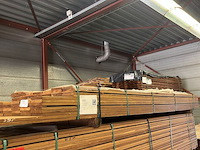 Ca. 81x guyana ipé planken geschaafd, 21x140mm, lengte 31/335cm, 37/365cm, 13/395cm - afbeelding 4 van  4
