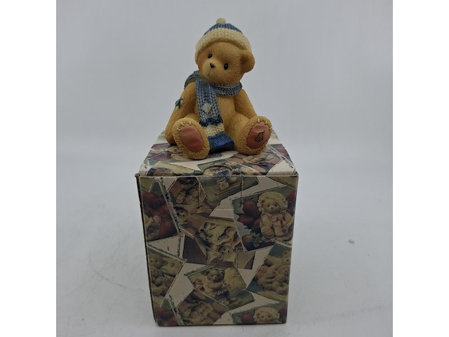 Ca. 82x beeldje, cherished teddies, a cold wintr's day won't keep me away - afbeelding 1 van  6