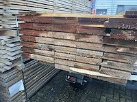 Ca. 82x douglas planken fijnbezaagd, 22x200mm, lengte 400cm - afbeelding 3 van  3