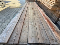 Ca. 82x douglas veer en groef, 18x145mm, lengte 500cm - afbeelding 1 van  3
