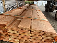 Ca. 82x douglas wisselsponning, 18x190mm, lengte 500cm - afbeelding 1 van  3