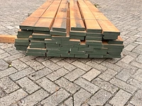 Ca. 834x amerikaans kersen planken fijnbezaagd, 33mm dik, diverse breedtes, lengte 245cm - afbeelding 3 van  3