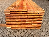 Ca. 83x douglas planken fijnbezaagd, 30x150mm, lengte 250cm - afbeelding 3 van  3
