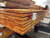 Ca. 83x douglas veer en groef, 18x185mm, lengte 300cm - afbeelding 2 van  3