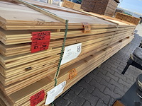 Ca. 83x douglas veer en groef, 18x185mm, lengte 400cm - afbeelding 2 van  3