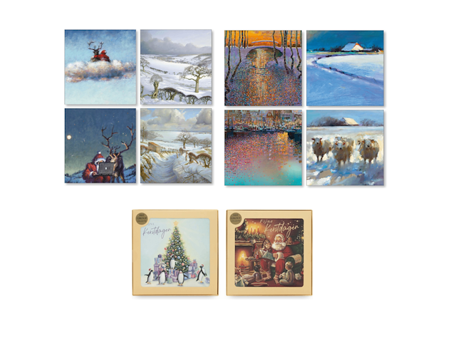 Ca. 83x luxe kerstkaarten, art group, janneke brinkman - afbeelding 1 van  2