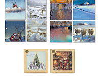Ca. 83x luxe kerstkaarten, art group, janneke brinkman - afbeelding 1 van  2
