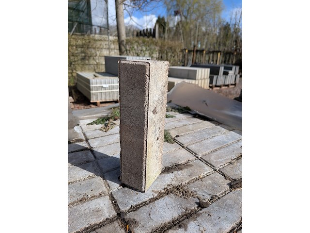 Ca. 845x straatstenen, ca. 19.6x6.2x4.8 cm - afbeelding 3 van  5