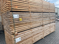 Ca. 84x douglas balken fijnbezaagd, 50x150mm, lengte 400cm - afbeelding 4 van  4
