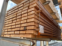 Ca. 84x douglas dakbalken fijnbezaagd, 50x150mm, lengte 400cm - afbeelding 4 van  4