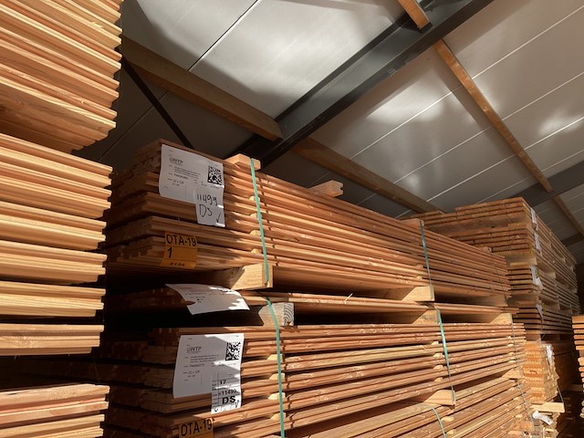 Ca. 84x douglas design- triple- deens profiel, 22x142mm, lengte 300cm - afbeelding 4 van  4