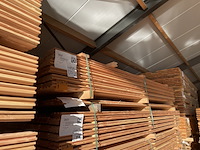 Ca. 84x douglas design- triple- deens profiel, 22x142mm, lengte 300cm - afbeelding 4 van  4