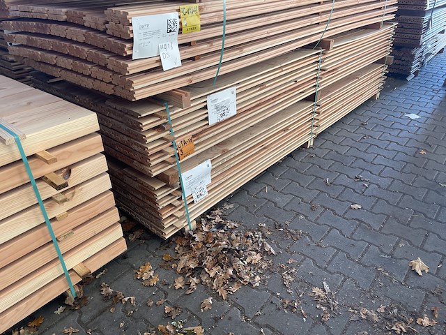 Ca. 84x douglas design- triple- deens profiel, 22x142mm, lengte 300cm - afbeelding 4 van  4