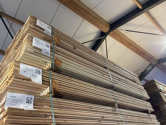 Ca. 84x douglas design- triple- deens profiel, 22x142mm, lengte 300cm - afbeelding 4 van  4