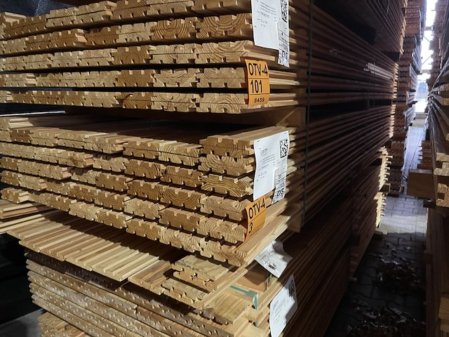 Ca. 84x douglas design- triple- deens profiel, 22x142mm, lengte 300cm - afbeelding 4 van  4