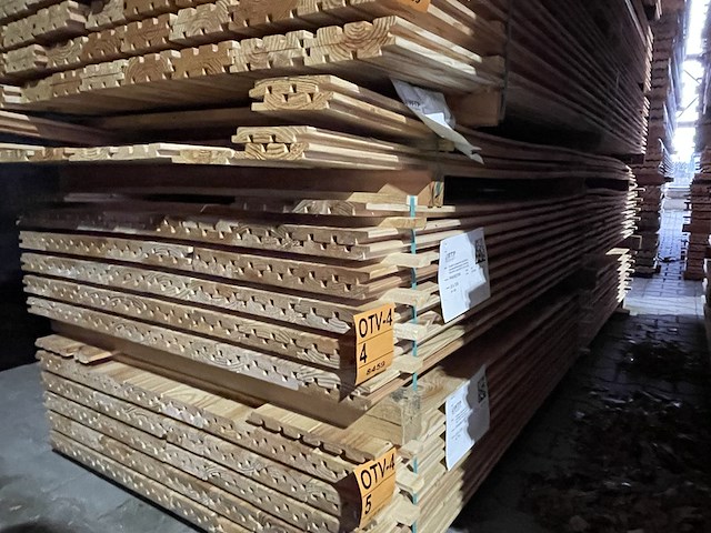 Ca. 84x douglas design- triple- deens profiel, 22x142mm, lengte 300cm - afbeelding 4 van  4