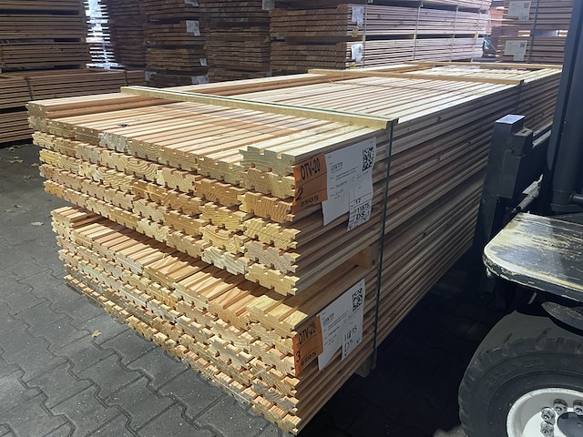 Ca. 84x douglas design- triple- deens profiel, 22x142mm, lengte 300cm - afbeelding 4 van  4