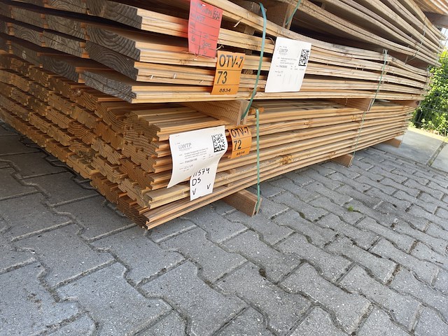 Ca. 84x douglas design- triple- deens profiel, 22x142mm, lengte 300cm - afbeelding 4 van  4