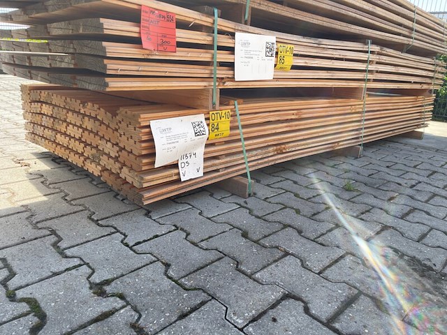 Ca. 84x douglas design- triple- deens profiel, 22x142mm, lengte 300cm - afbeelding 4 van  4