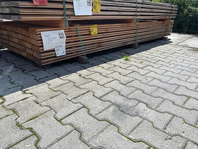 Ca. 84x douglas design- triple- deens profiel, 22x142mm, lengte 300cm - afbeelding 4 van  4