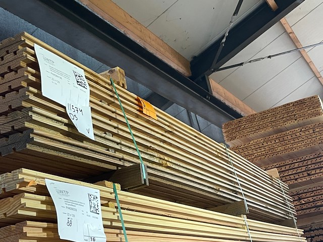 Ca. 84x douglas design- triple- deens profiel, 22x142mm, lengte 300cm - afbeelding 2 van  3