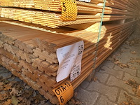 Ca. 84x douglas design- triple- deens profiel, 22x142mm, lengte 400cm - afbeelding 4 van  4