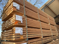 Ca. 84x douglas design- triple- deens profiel, 22x142mm, lengte 400cm - afbeelding 4 van  4