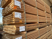 Ca. 84x douglas design- triple- deens profiel, 22x142mm, lengte 400cm - afbeelding 4 van  4