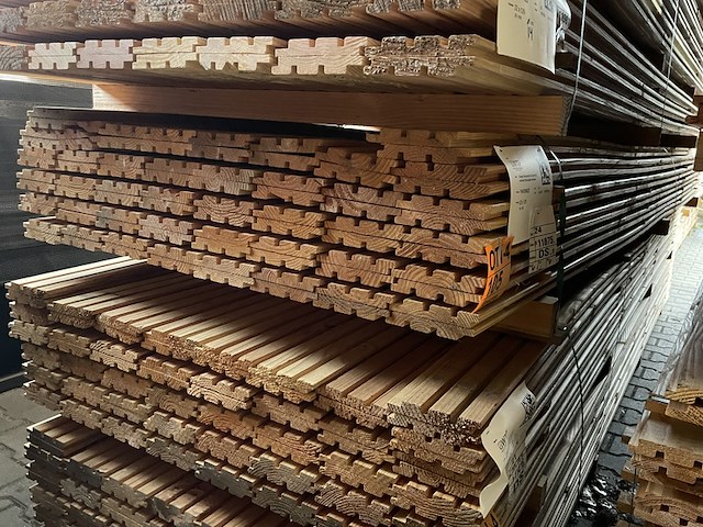 Ca. 84x douglas design- triple- deens profiel, 22x142mm, lengte 400cm - afbeelding 4 van  4