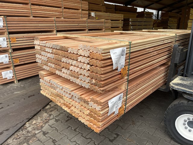 Ca. 84x douglas design- triple- deens profiel, 22x142mm, lengte 400cm - afbeelding 4 van  4