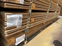 Ca. 84x douglas design- triple- deens profiel, 22x142mm, lengte 400cm - afbeelding 4 van  4