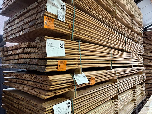 Ca. 84x douglas design- triple- deens profiel, 22x142mm, lengte 400cm - afbeelding 4 van  4