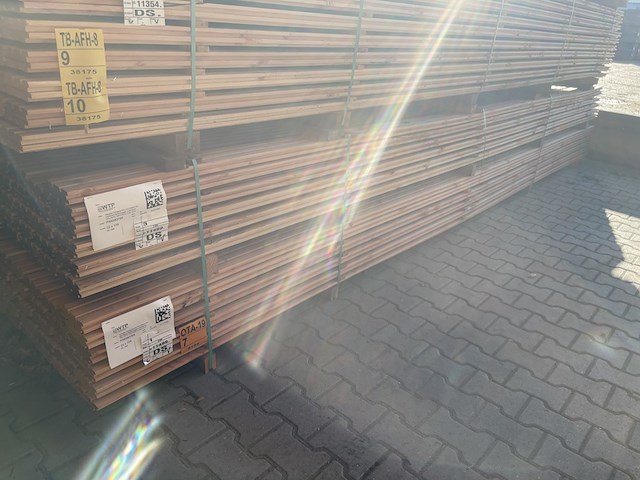 Ca. 84x douglas design- triple- deens profiel, 22x142mm, lengte 500cm - afbeelding 4 van  4