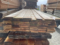 Ca. 84x douglas kraaldelen, 18x180mm, lengte 300cm - afbeelding 3 van  3