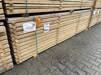 Ca. 84x douglas planken fijnbezaagd, 25x150mm, lengte 300cm - afbeelding 4 van  4