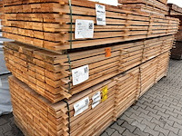 Ca. 84x douglas planken fijnbezaagd, 25x150mm, lengte 400cm - afbeelding 4 van  4