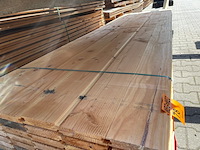 Ca. 84x douglas wisselsponning, 18x190mm, lengte 400cm - afbeelding 1 van  3