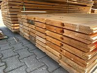 Ca. 84x douglas wisselsponning, 18x190mm, lengte 400cm - afbeelding 3 van  3