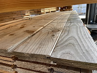 Ca. 84x douglas wisselsponning/halfhoutsrabat, 18x190mm, lengte 500cm - afbeelding 1 van  3