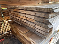 Ca. 84x douglas wisselsponning/halfhoutsrabat, 18x190mm, lengte 500cm - afbeelding 3 van  3