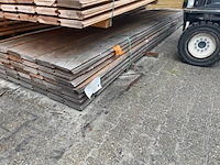 Ca. 84x douglas wisselsponning/halfhoutsrabat, 18x190mm, lengte 500cm - afbeelding 2 van  3