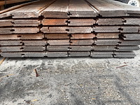 Ca. 84x douglas wisselsponning/halfhoutsrabat, 18x190mm, lengte 500cm - afbeelding 3 van  3