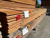 Ca. 84x douglas wisselsponning/halfhoutsrabat, 18x190mm, lengte 500cm - afbeelding 3 van  3