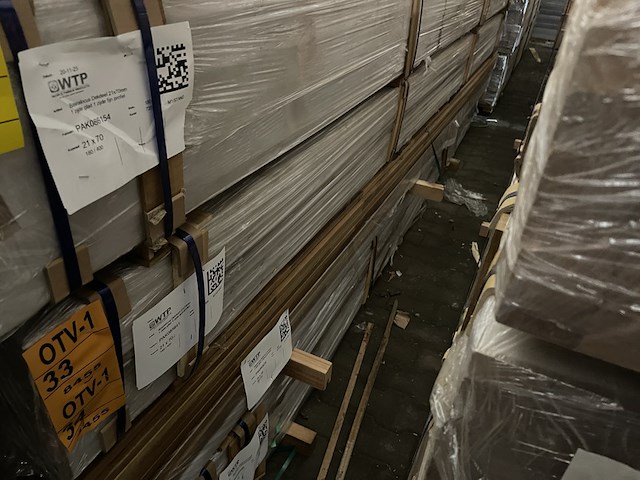 Ca. 84x guyana teak dekdelen gevingerlast - afbeelding 4 van  4