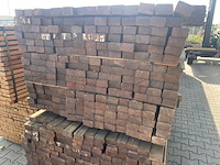 Ca. 84x hardhouten regels geschaafd, 40x70mm, lengte 335cm - afbeelding 3 van  3