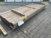 Ca. 84x thermo vuren channelsiding, 18x142mm, lengte 5/250cm, 79/300cm - afbeelding 2 van  3