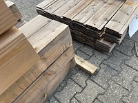 Ca. 84x thermo vuren channelsiding, 18x142mm, lengte 5/250cm, 79/300cm - afbeelding 3 van  3