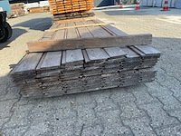 Ca. 84x thermo vuren channelsiding, 18x142mm, lengte 5/250cm, 79/300cm - afbeelding 3 van  3