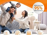 Ca. 84x thermoshield radiatorfolie, tomassio, radiatorfolie / isolatiefolie, zilver, 2026 - afbeelding 3 van  6