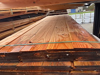 Ca. 85x douglas wisselsponning, 18x190mm, lengte 300cm - afbeelding 1 van  3